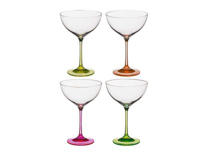 Набор бокалов  для коктейлей из 4 шт "Neon" 340 мл